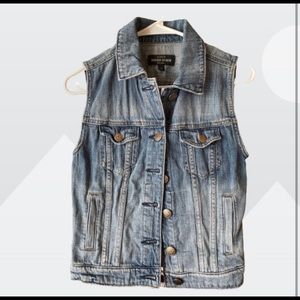 J. Crew Denim Vest- Size XXS